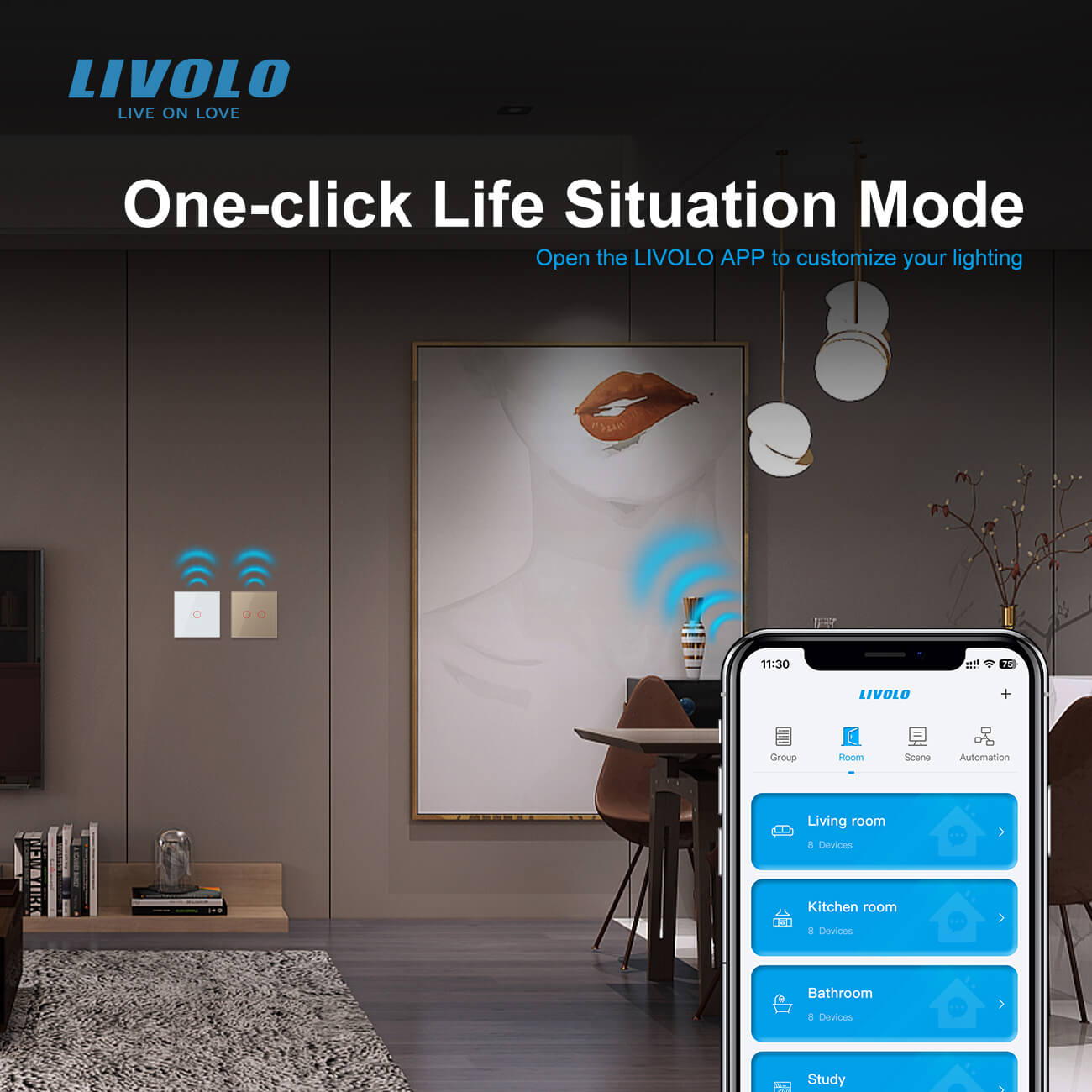 One-click Scene Mode
